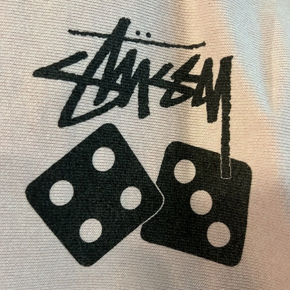 Stussy pink dice hoodie. - Picture 3 of 4